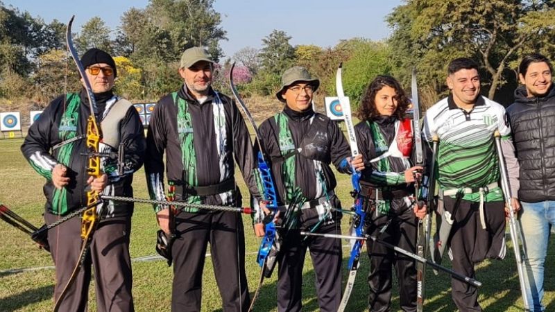 Éxitos del tiro con arco de San Martín en Tucumán