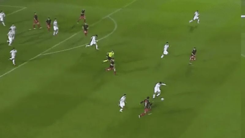 El tremendo golazo de Coronel para Atlético Tucumán