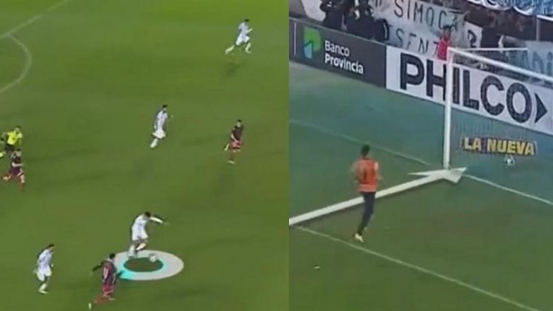 El tremendo golazo de Coronel para Atlético Tucumán