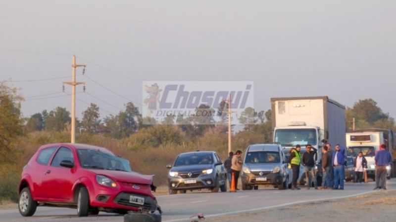 Grave choque en Miraflores