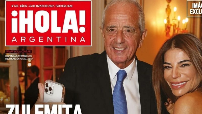 D'Onofrio y Zulemita Menem blanquearon su romance