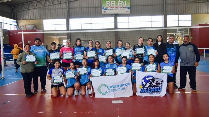 Belén y Valle Viejo a los “Evita” en Vóley Femenino