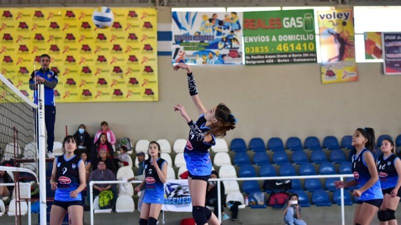 Belén y Valle Viejo a los “Evita” en Vóley Femenino