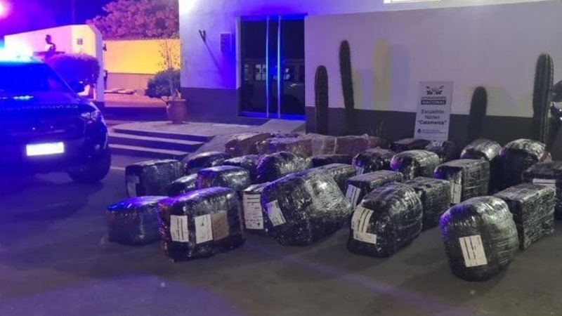 Gendarmería interceptó mercadería ilegal