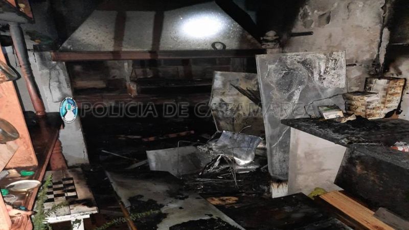 Se incendió otra vivienda