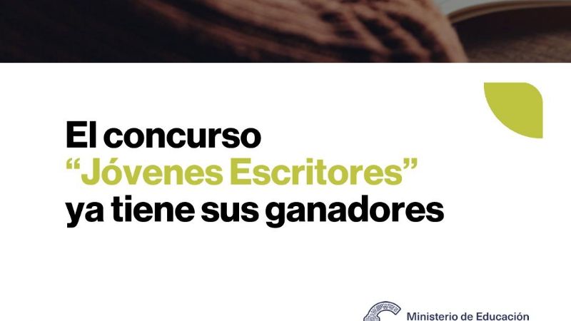 El concurso “Jóvenes Escritores” ya tiene sus ganadores