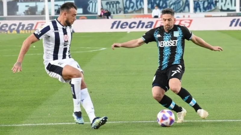 Racing empató con Talleres y Platense venció a Argentinos