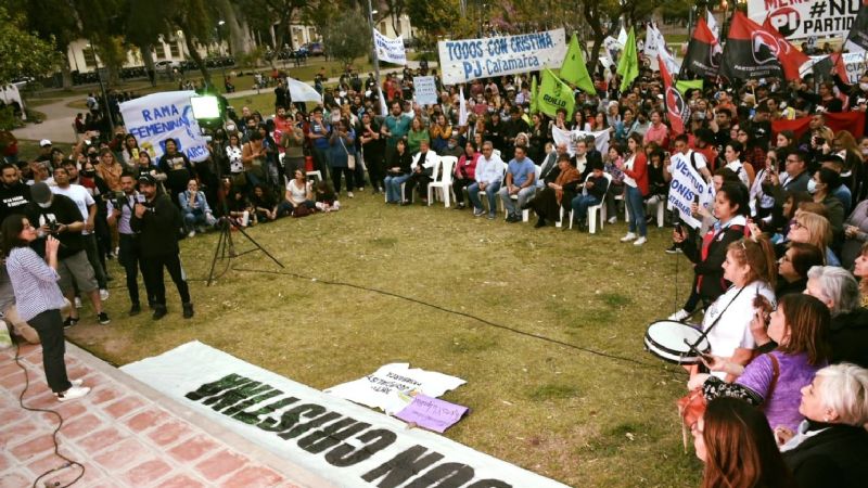 Apoyo a Cristina en Catamarca