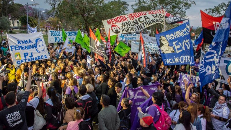 Apoyo a Cristina en Catamarca