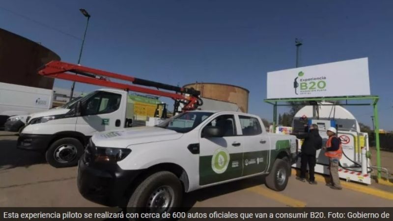 Habilitan en Córdoba el primer centro de carga del país con biodiésel
