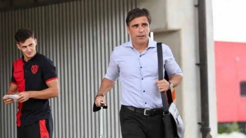 Sanguinetti renunció como DT de Newell's