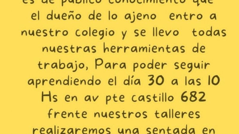 Robaron en APANE y habrá sentada de protesta