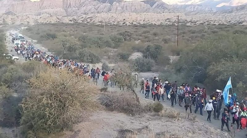 Histórica peregrinación de la imagen de San Roque