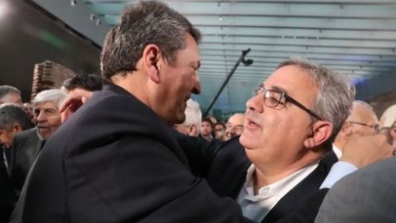 Jalil brindó su apoyó a Massa