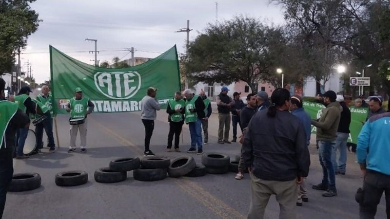 Protesta municipal en Bañado de Ovanta