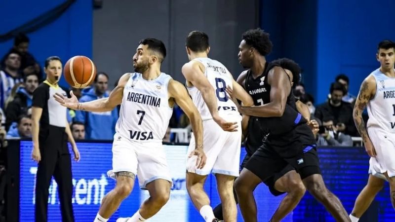 Con Campazzo decisivo, Argentina venció a Bahamas