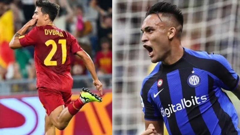 Goles de Dybala (2), Correa y Martínez en Italia