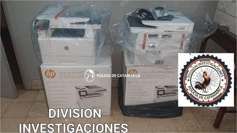 Esclarecen un importante robo