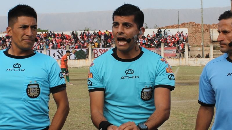 El juez chacarero Cano, nuevamente, en la Liga Profesional