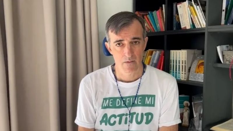 Esteban Bullrich está internado en el Hospital Austral