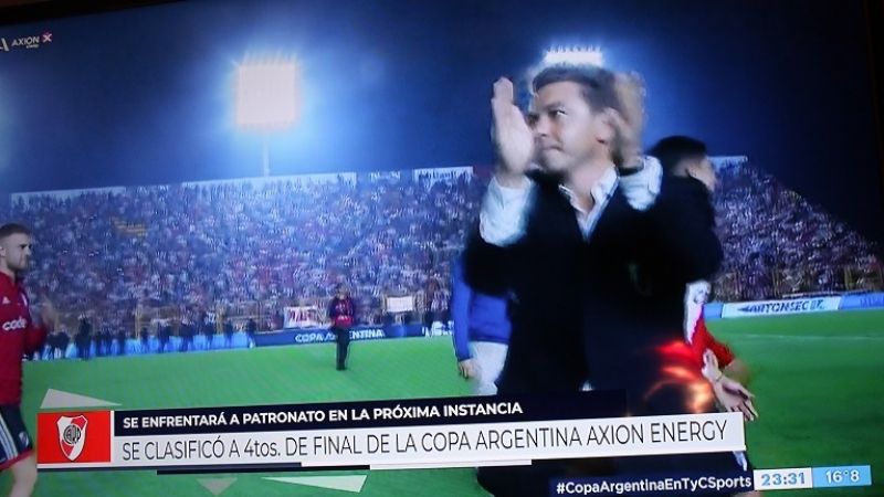 River se metió en 4tos., goleando 4-0 a Defensa