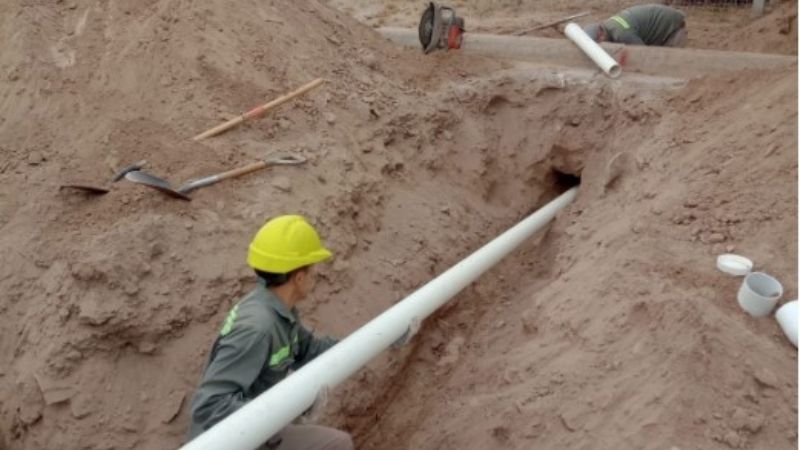 Más saneamiento para el norte de la Ciudad