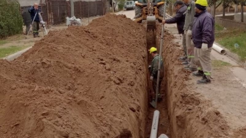 Más saneamiento para el norte de la Ciudad