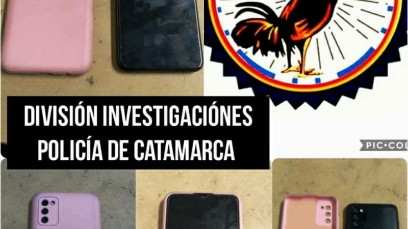 Recuperan teléfono celular sustraído