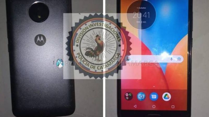 Recuperan un celular