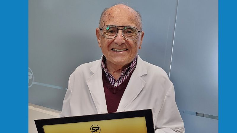 Catamarqueño cumplió 61 años ejerciendo la medicina