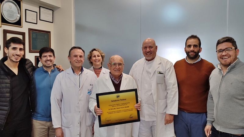 Catamarqueño cumplió 61 años ejerciendo la medicina
