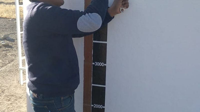 Instalan reservorios de hipoclorito en el interior provincial