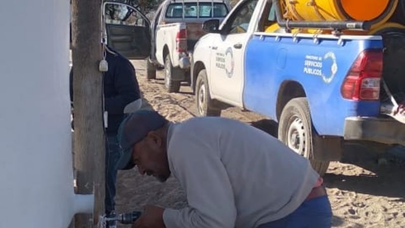 Instalan reservorios de hipoclorito en el interior provincial