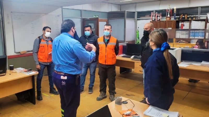 Inspección y control ambiental en Loma Negra