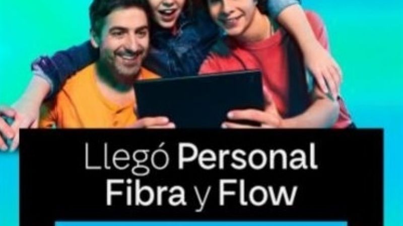 Personal llega a Recreo con fibra óptica al hogar
