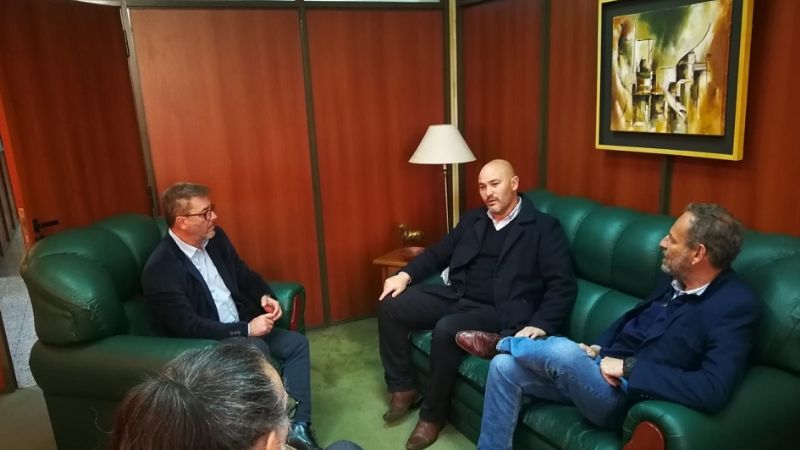 Perrotta recibió a Kozicki y Zampieri