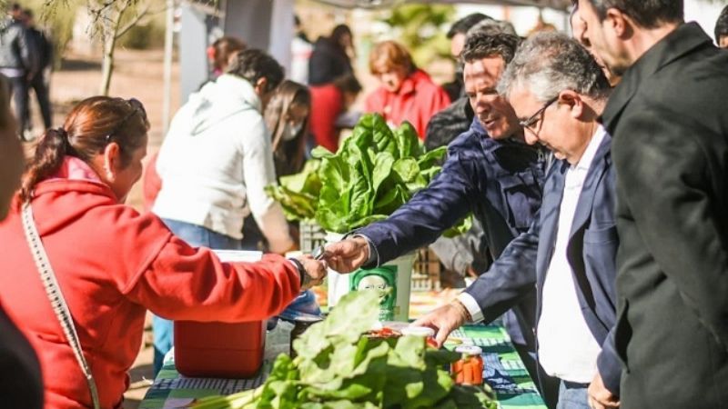 El Gobernador visitó La Paz