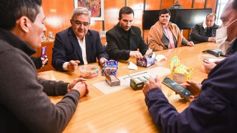 El Gobernador visitó La Paz