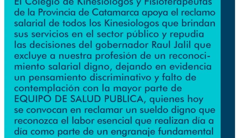 Amplio apoyo a la movilización de salud