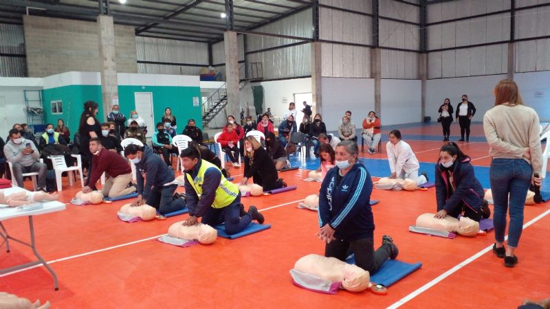 Exitoso curso de Reanimación Cardiopulmonar (RCP