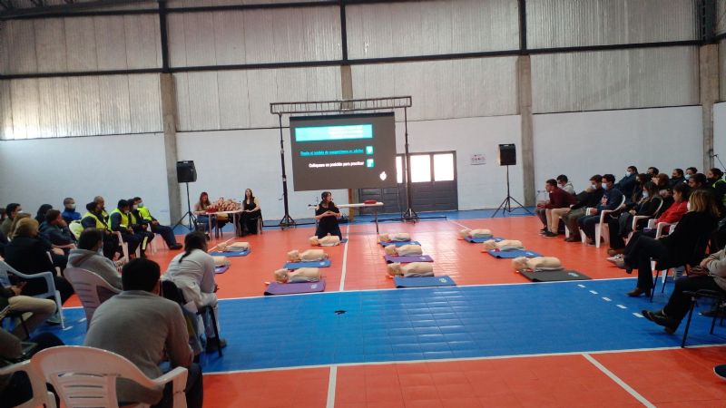 Exitoso curso de Reanimación Cardiopulmonar (RCP