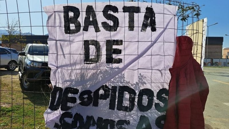 En Belén y Andalgalá, cortan ruta por despidos en salud