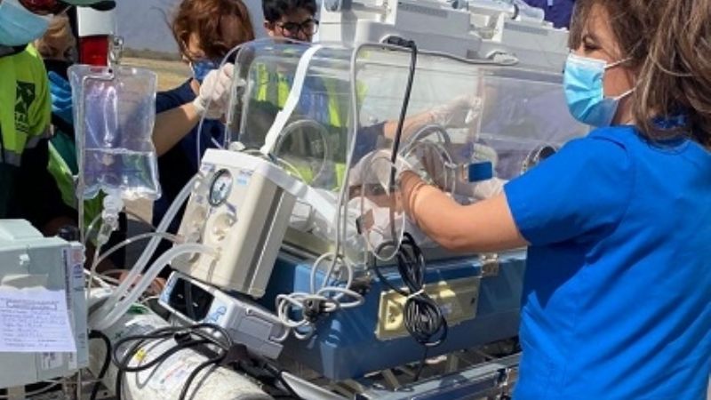 Traslado Sanitario de un bebé con cardiopatía congénita