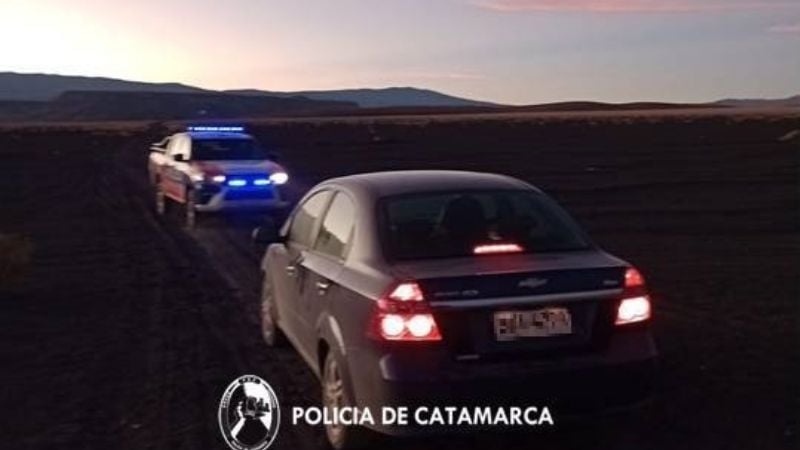 Rescataron a turistas uruguayos en Antofagasta de la Sierra