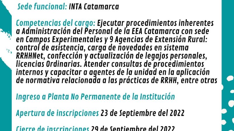 Ofrecen empleos para concursar