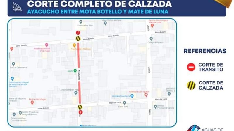 Repararon un tramo de la red de cloacas