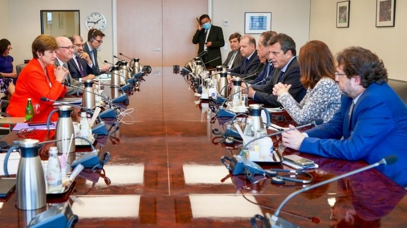 Massa concluyó una positiva visita a los Estados Unidos