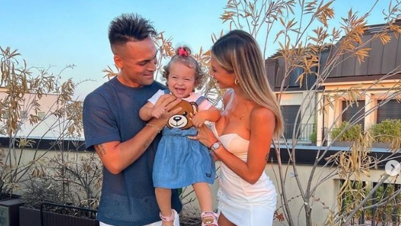 Lautaro Martínez y su novia negaron distanciamiento