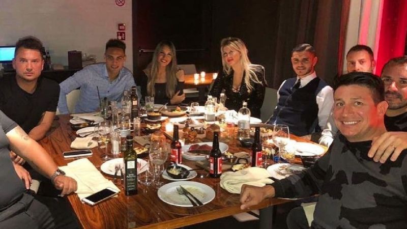 Lautaro Martínez y su novia negaron distanciamiento