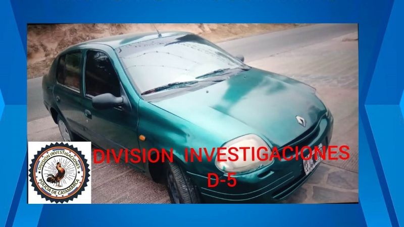 Recuperaron un auto robado